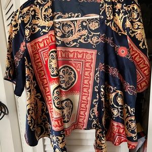 Wrap around crop top